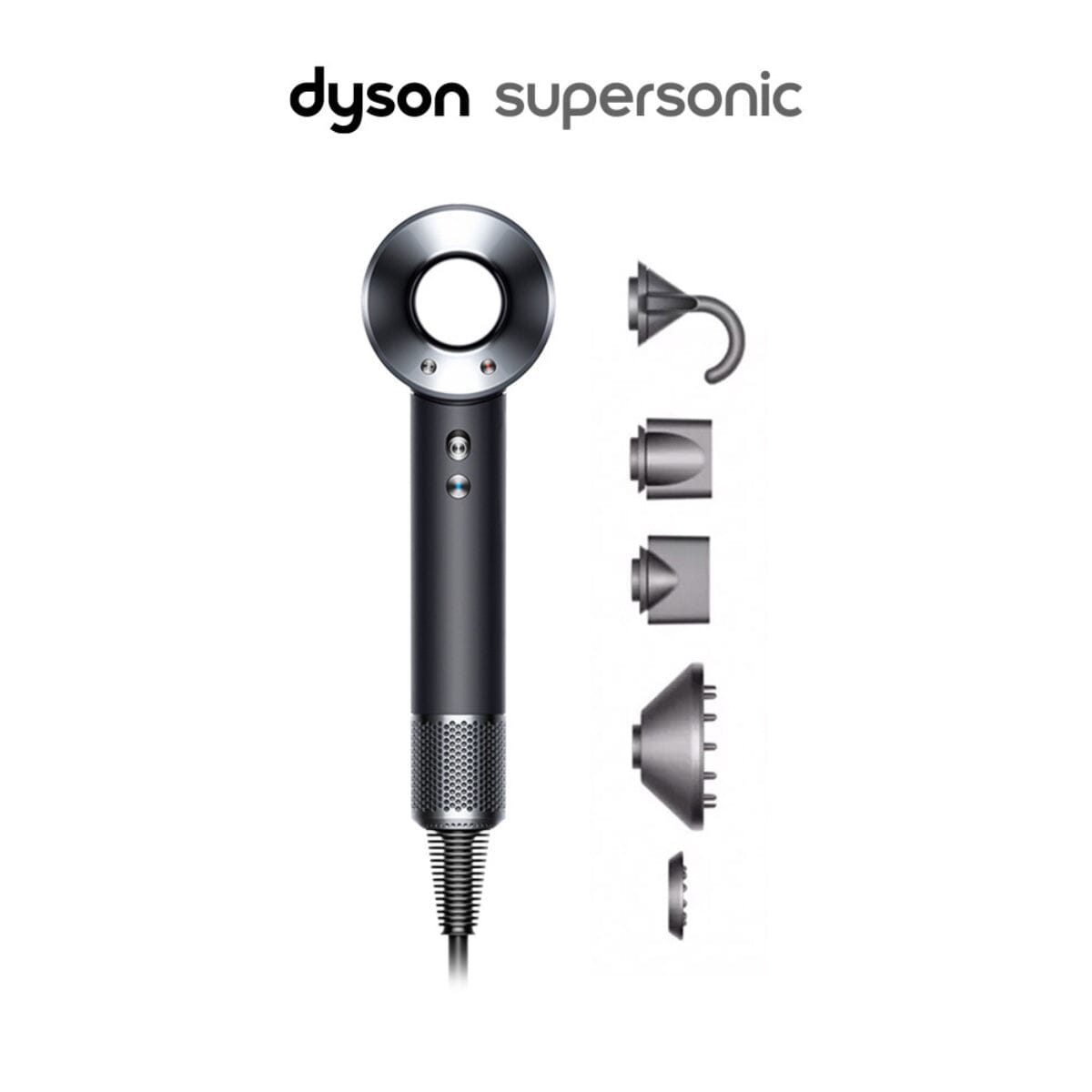 Dyson Supersonic Hair Dryer HD08 - Black/Nickel - HairMNL