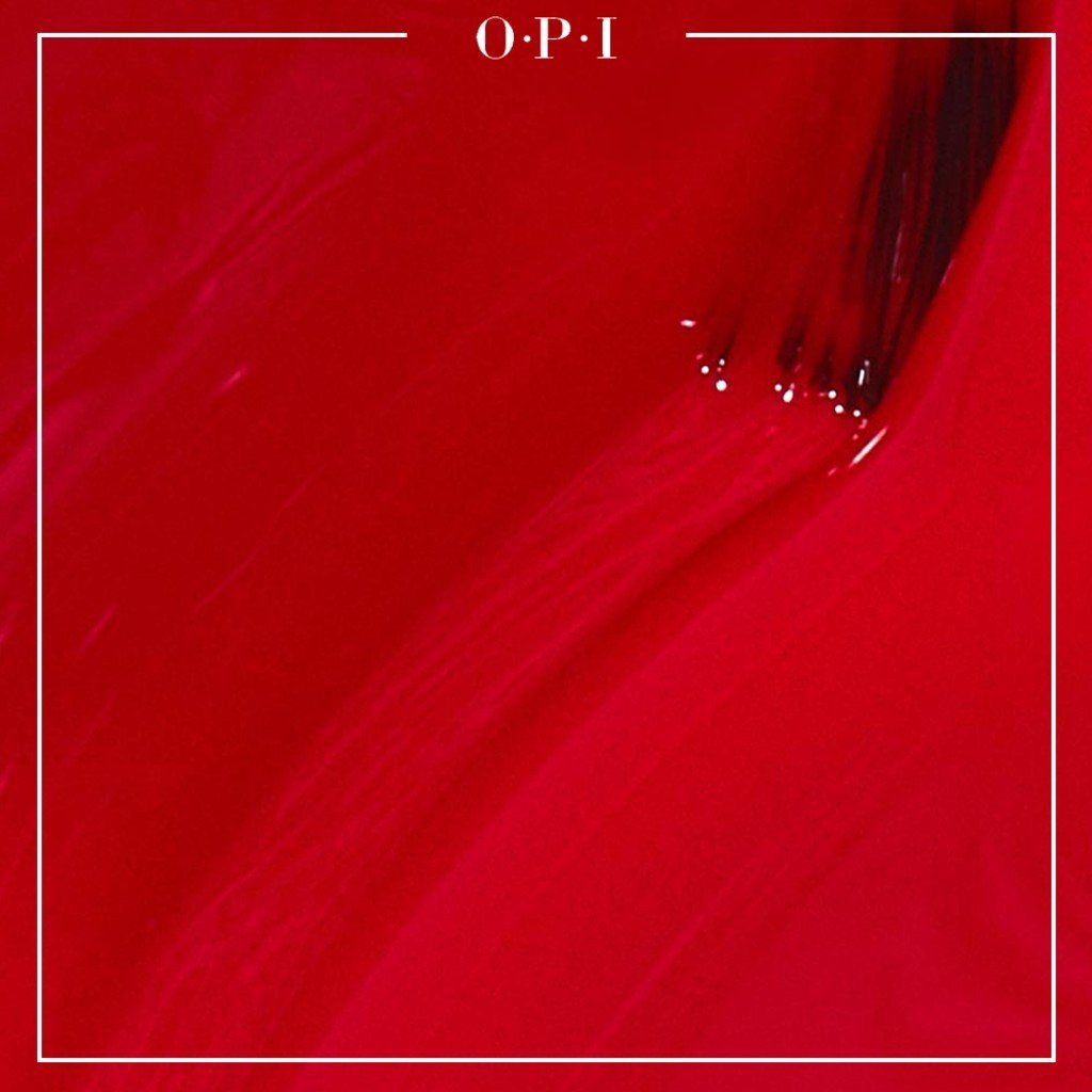 OPI Infinite Shine : Big Apple Red — 25 Sweetpeas