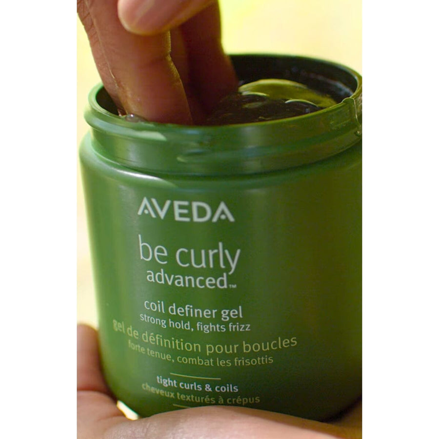 AVEDA Be Curly Advanced Coil Definer Gel Application - HairMNL