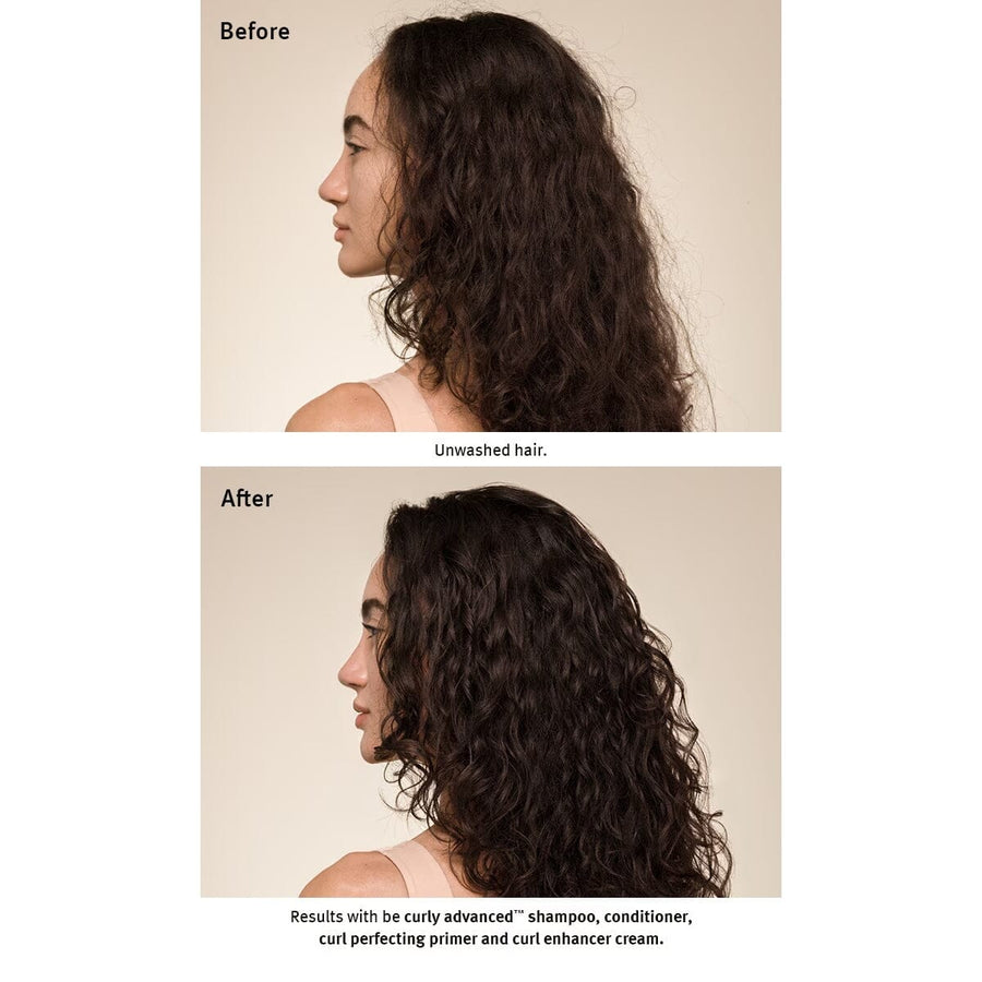 Aveda Be Curly Advanced Before-After Wavy Hair - HairMNL