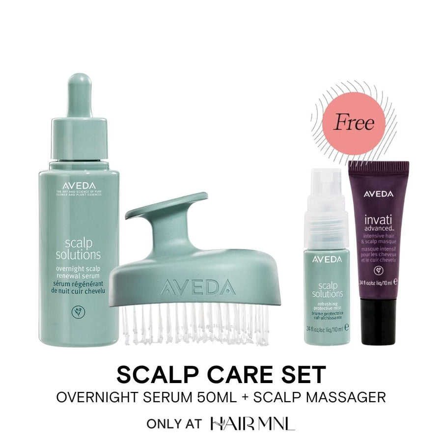 AVEDA Scalp Solutions Scalp Care Serum & Scalp Massager Set - HairMNL