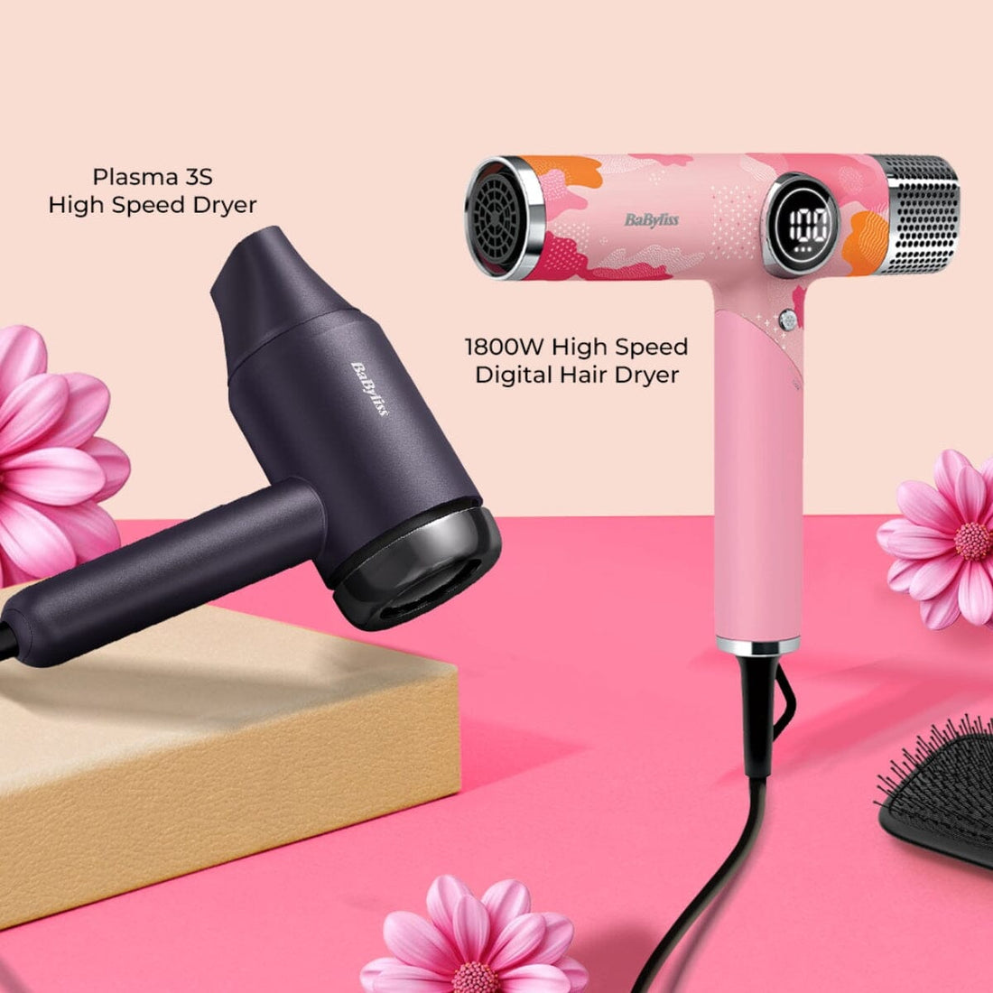 HairMNL BaByliss BaByliss Pro 1800W High Speed Digital Hair Dryer 