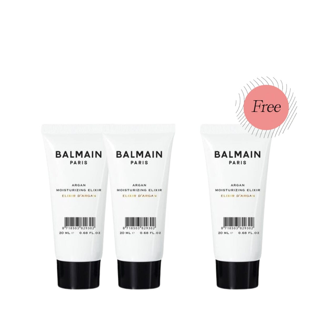 Buy 2, get 1 Balmain Moisturizing Argan Elixir Travel Size 20ml - HairMNL