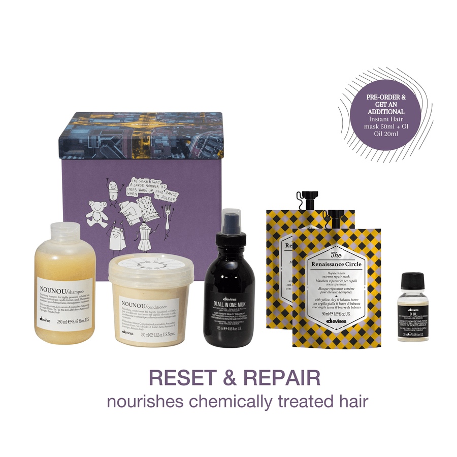 Davines NOUNOU & OI Reset & Repair Gift Set - HairMNL