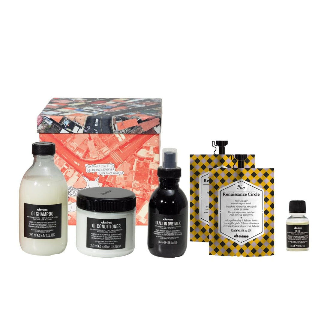 Davines OI Milk Gift Box Enhance Softness & Shine - HairMNL