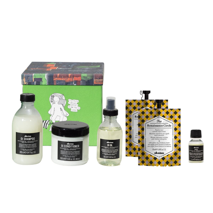 Davines OI Oil Gift Box Enhance Softness & Shine - HairMNL