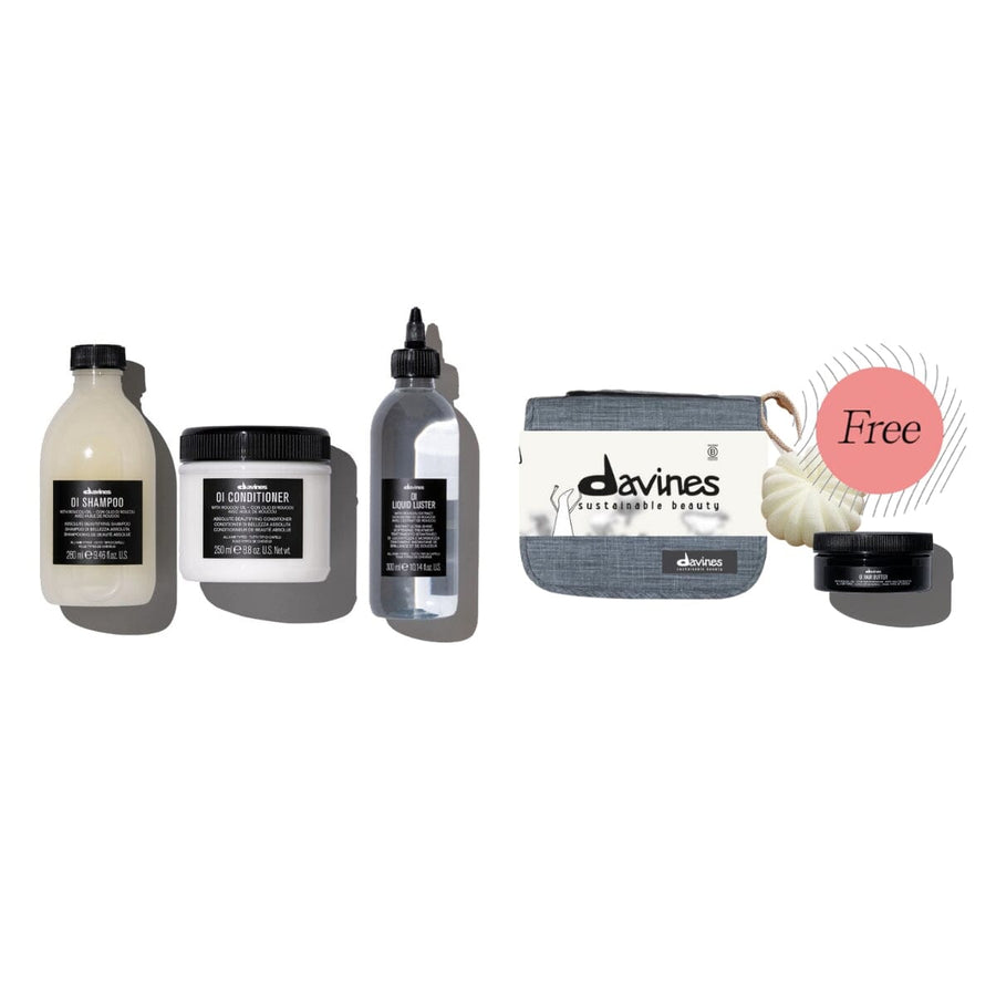 Davines OI Ultimate Shine and Softness Gift Set - HairMNL