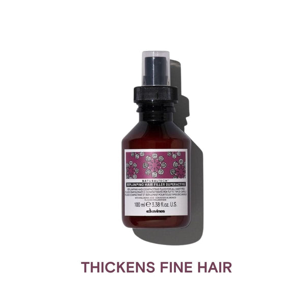 Davines Replumping Hair Filler Superactive: Replumping and Compacting Fluid for All Hair Types