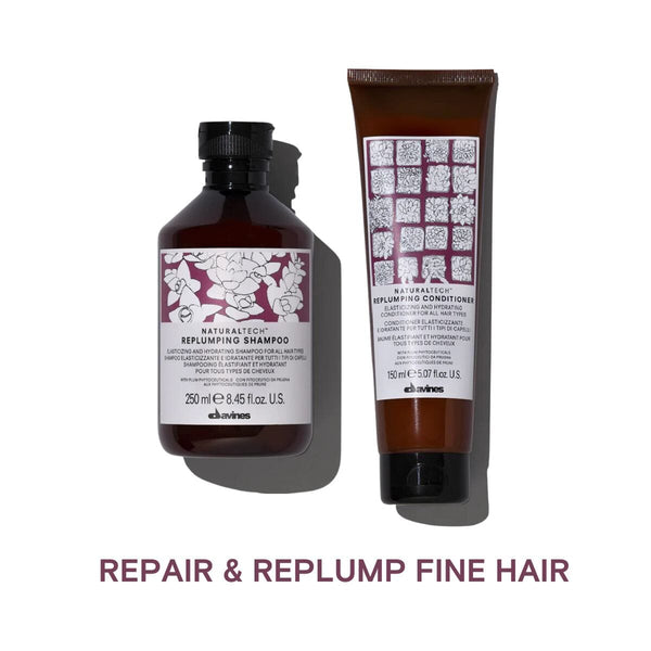 Davines Replumping & Repairing Shampoo & Conditioner Duo