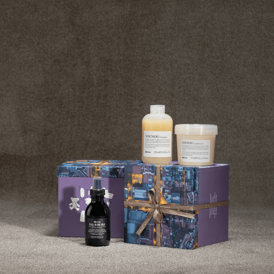 Davines NOUNOU & OI Reset & Repair Gift Set - HairMNL