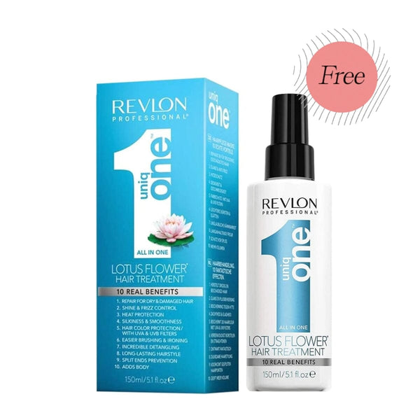 FREE Revlon Professional UniqOne All in One Hair Treatment 150ml - Lotus Flower Fragrance