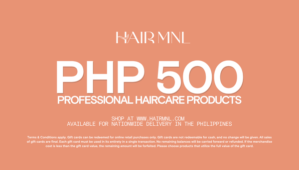 HairMNL Haircare Products E-Gift Card