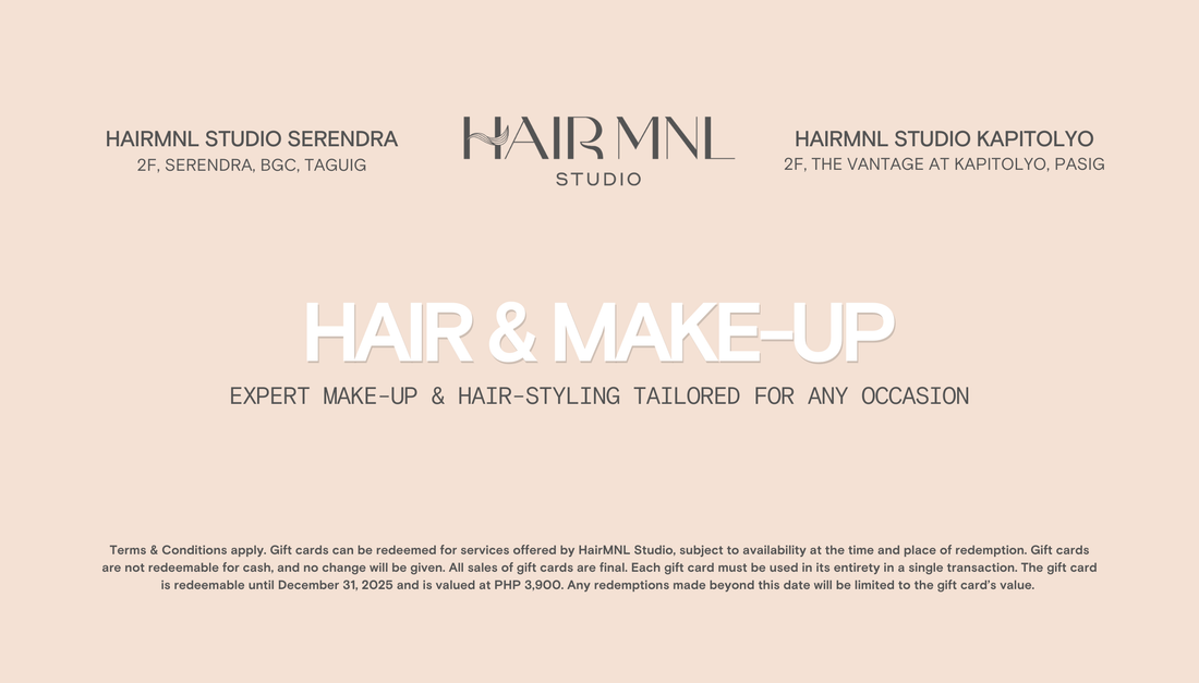 Hair and Make-up Gift Card - HairMNL Studio