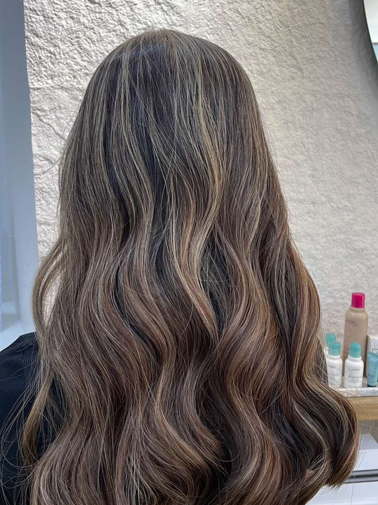 Ash Blonde Highlights