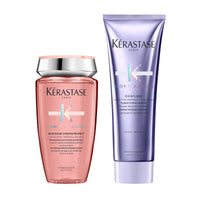 Kérastase Chroma Absolu Sulfate-Free Shampoo & Blond Absolu Cicaflash Conditioner Duo (Thick Hair) - HairMNL