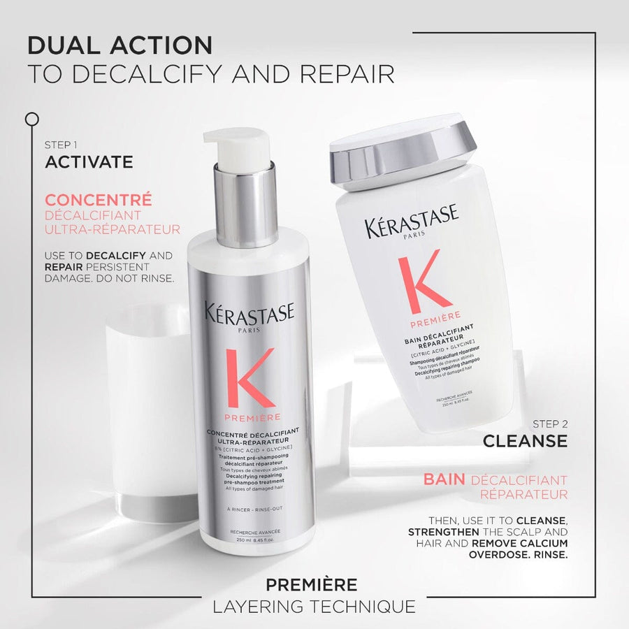 Kérastase Première Decalcifying Damage Repair Pre-shampoo Treatment 250ml Steps - HairMNL