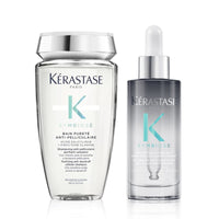 HairMNL KÉRASTASE Kérastase Symbiose Anti-Dandruff Shampoo 250ml & Serum 90ml Duo 