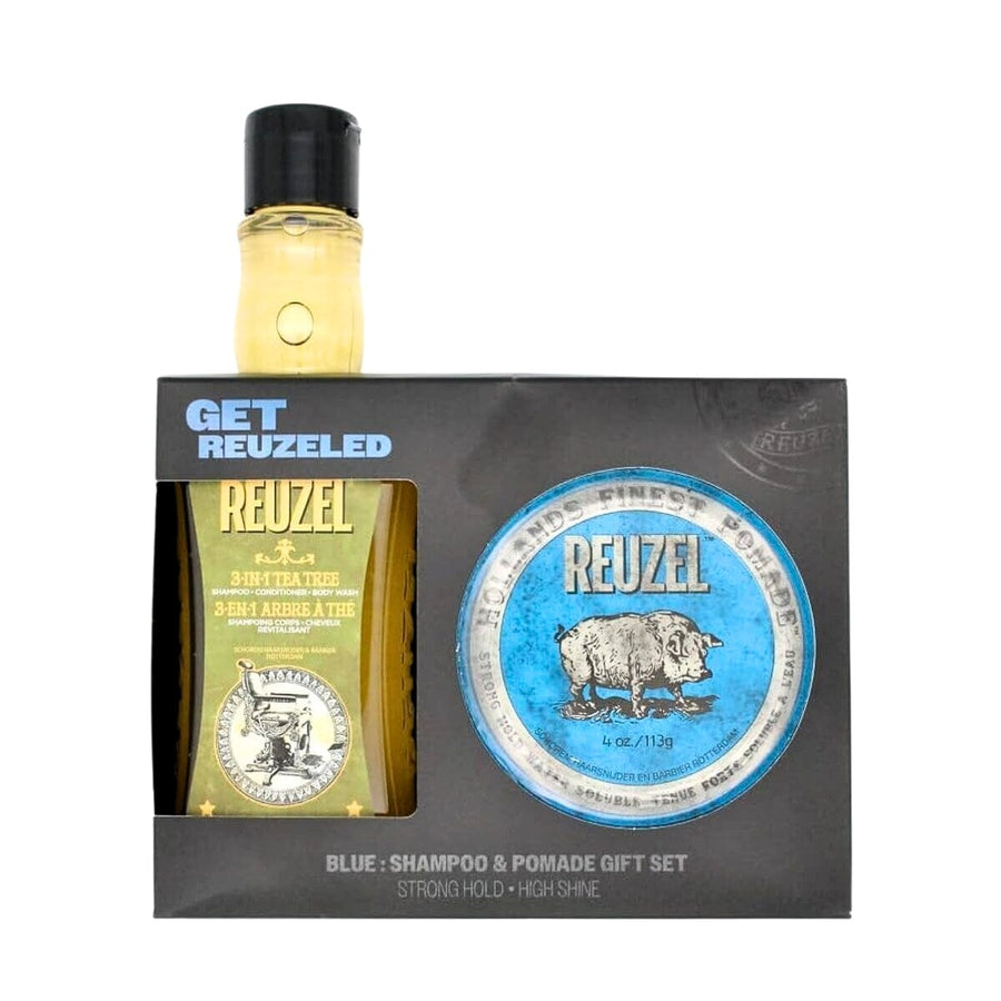 HairMNL Reuzel Blue Pomade & 3-in-1 Shampoo Gift Set