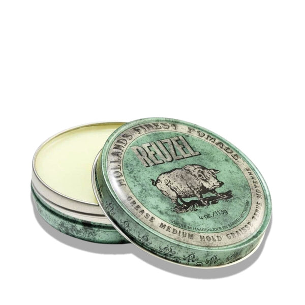 Reuzel Green Pomade Grease - Medium Hold 113g