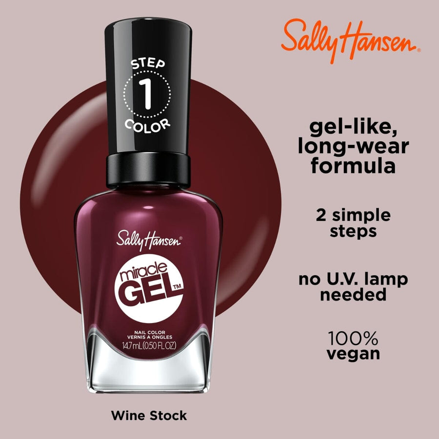 HairMNL Sally Hansen Sally Hansen Miracle Gel - Wine Stock 