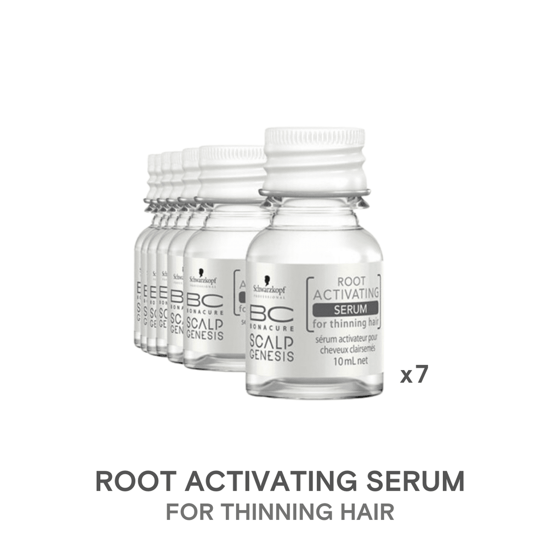 Schwarzkopf BC Bonacure Scalp Genesis Root Activating Serum For Thinning Hair 10ml x 7 - HairMNL