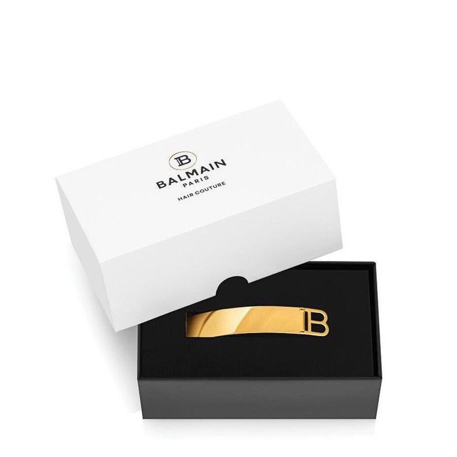 HairMNL Online Exclusive Balmain Hair Couture Limited Edition Barrette pour Cheveux B Gold